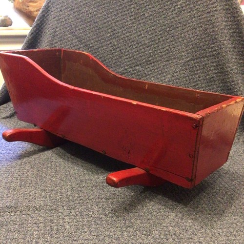 Handmade red primitive pine - primitive,